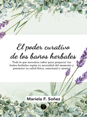 cover image of El poder curativo de los baños herbales